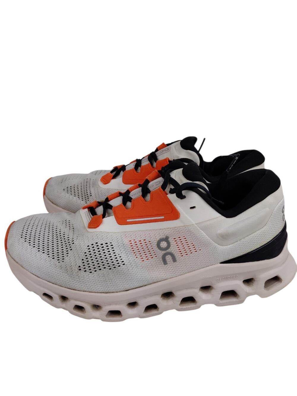 Women's On Cloudstratus 3, Undyed-White/Sand, Size 9 Medium Shoes Sneakers Run
